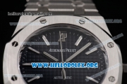 Audemars Piguet Royal Oak Clone AP Calibre 3120 Automatic Stainless Steel Case/Bracelet with Blue Dial and Luminous Markers (BP)