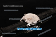 Patek Philippe Calatrava Tourbillon Swiss ETA 2824 Automatic Steel Case with Stick Markers and White Dial