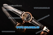 Breguet Classique Complications Asia Automatic Rose Gold Case with Black Dial and White Roman Numeral Markers