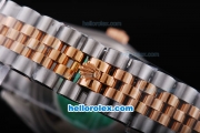 Rolex Datejust Oyster Perpetual Automatic with Rose Gold Bezel and Rose Gold Dial-Small Calendar