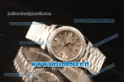 Rolex Datejust 31 Steel 2836 Auto With Steel Bracelet Sliver Dial Stick