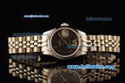 Rolex Datejust Automatic Movement ETA Coating Case with Chocolate Dial and Roman Numerals