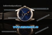 Bell&Ross Vintage BR 123 GMT Miyota 9015 Automatic Steel Case with Blue Dial and Black Rubber Strap Bell&Ross Vintage BR 123 GMT Miyota 9015 Automatic Steel Case with Blue Dial and Black Rubber Strap