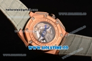 Audemars Piguet Royal Oak Offshore Clone AP Calibre 3126 Automatic Rose Gold with Grey Dial and Arabic Numeral Markers- Steel Bezel (EF)