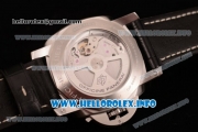 Panerai Luminor Marina 1950 3 Days PAM 392 Clone P.9000 Automatic Steel Case with Black Dial and Black Leather Strap (SF)