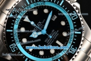 Rolex Sea-Dweller Deepsea Asia 2813 Automatic Full Steel with Black Dial and Blue Diver Index