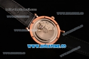 IWC Portofino Automatic Miyota 9015 Automatic Rose Gold Case with Grey Dial and Stick Markers