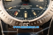 Breitling Colt Swiss ETA 2824 Automatic Steel Case/Bracelet with Blue Dial and Stick Markers