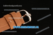 Rolex Explorer Tiffany & Co Steel Case 2813 Auto with Black Dial and Brown Nylon Strap