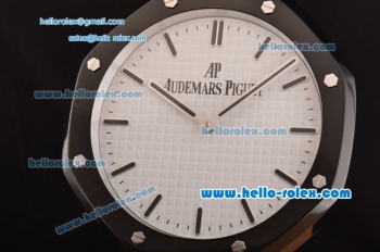 Audemars Piguet Swiss Quartz PVD Case with White Dial Stick Markers Wall Clock