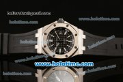 Audemars Piguet Royal Oak Offshore Diver Swiss ETA 2824 Automatic Steel Case with Black Dial and White Stick Markers - 1:1 Original