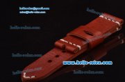 Panerai Brown Cowhide Strap 4