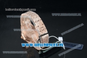 Audemars Piguet Royal Oak Swiss Quartz Rose Gold Case with Pink Dial and Rose Gold Bracelet (EF)