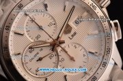 Tag Heuer Link Calibre 16 Swiss Valjoux 7750-SGH Automatic Steel Case/Strap with White Dial 1:1 Original