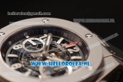 Hublot Big Bang Unico Chrono Swiss Valjoux 7750 Automatic Steel Case with Black Dial and Black Rubber Strap - 1:1 Original