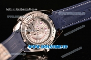 Omega Planet Ocean Clone 8500 Automatic Steel Case with Blue Dial and White Stick Markers (EF)