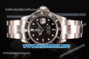 Rolex Submariner Swiss ETA 2836 Automatic Full Steel with Black Dial and White Dot Markers (BP)