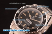 Rolex Submariner Oyster Perpetual Comenx Swiss ETA 2836 Automatic Full Steel with Black Dial and Yellow Markers