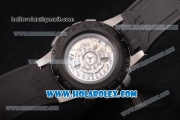 Perrelet Turbine XL Asia Automatic Steel Case with PVD Bezel and Black/Grey Rotating Dial