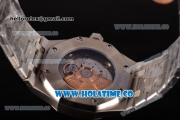 Audemars Piguet Royal Oak 41 Miyota 9015 Automatic Full Steel with White Dial and Silver Stick Markers (EF)