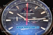 Tag Heuer Grand Carrera RS3 Chrono Miyota Quartz Full PVD with Black Dial and Stick Markers