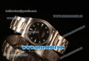 Rolex Milgauss Vintage Steel Case With Black Dial Yellow Dot Oyster Bracelet