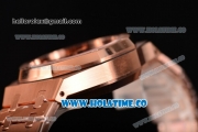 Audemars Piguet Royal Oak Chrono 41MM Swiss Valjoux 7750 Automatic Full Rose Gold with Black Dial and Stick Markers (EF)