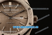 Audemars Piguet Royal Oak Clone Calibre AP 3120 Automatic Full Steel with Grey Dial and Stick Markers (EF)