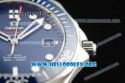 Omega Seamaster Diver 300 M Swiss ETA 2824 Automatic Stainless Steel Case/Bracelet with Ceramic Bezel Blue Dial - 1:1 Original