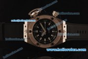 Hublot Big Bang Swis ETA 2824 Automatic Steel Case with Black Dial and Black Rubber Strap