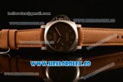 Panerai Luminor Marina 1950 3 Days Automatic Clone P.9010 Automatic Steel Case with Brown Dial and Brown Leather Strap - PAM 1951