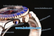 Rolex Yacht-Master II Asia 3836 Automatic Steel/Rose Gold Case with Blue Dial and White Markers