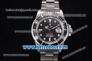 Rolex Submariner Swiss ETA 2836 Automatic Stainless Steel Case/Bracelet with Black Dial and Dot Markers