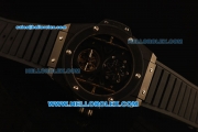 Hublot Tourbillon Vendome Limited Edition Automatic PVD Case with Black Dial and Black Rubber Strap