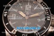 Ball Engineer Hydrocarbon Spacemaster Captain Poindexter Miyota 8215 Automatic Steel Case with Black Dial and White Markers