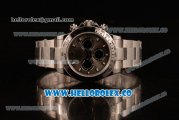 Rolex Daytona Chrono Clone Rolex 4130 Automatic Steel Case with Gray Dial and Steel Bracelet (EF)