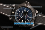 Breitling Avenger II Seawolf Asia 2813 Automatic PVD Case with Black Dial and White Stick Markers