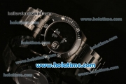 Rolex Submariner Bamford Asia 2813 Automatic Full PVD with Black Micro-Checkered Dial