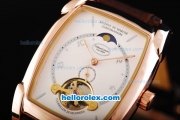 Parmigiani Kalpa XL Tourbillon Automatic Rose Gold Case with White Dial