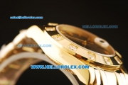 Rolex Datejust Automatic Movement Full Gold Chocolate Dial and Diamond Bezel-ETA Coating Case