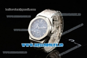 Audemars Piguet Royal Oak Dual Time Chrono Asia Automatic Steel Case Blue Dial With Stick Markers Steel Bracelet