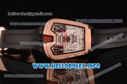 Hublot MP-05 LaFerrari Limited Edition Asia Automatic Rose Gold Case with Skeleton Dial and Black Rubber Strap