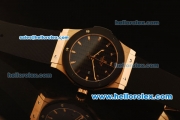 Hublot Classic Fusion Automatic Rose Gold Case with PVD Bezel and Black Carbon Fiber Dial - ETA Coating