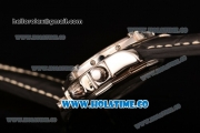 Breitling Chronomat Evolution Swiss Valjoux 7750 Automatic Steel Case with Black Dial and Silver Stick Markers (BP)