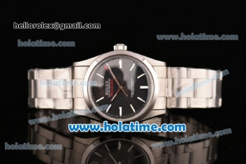 Rolex Milgauss Vintage Asia 2813 Automatic Full Steel with Black Dial and White Stick Markers