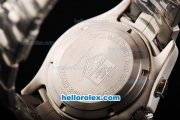 Tag Heuer Link Swiss Valjoux 7750 Automatic Movement Full Steel with Black Dial and Silver Stick Markers