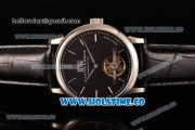 A.Lange&Sohne Saxonia Tourbillon Asia Automatic Steel Case with Black Dial and Silver Stick Markers