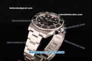 Rolex Submariner Rolex 3135 Automatic Steel Case/Strap with Ceramic Bezel and Black Dial