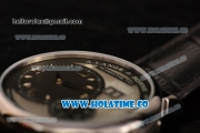 A.Lange&Sohne Grossen Lange 1 Asia Automatic Steel Case with Black/Grey Dial and Silver Markers