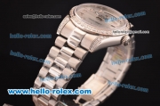 Rolex Day-Date Automatic White Dial with Diamond Bezel and Diamonds Mark - ETA Coating